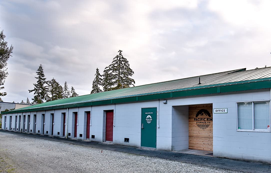 Secure self-storage facility in Salt Spring, BC, offered by Pacific Rim Storage
