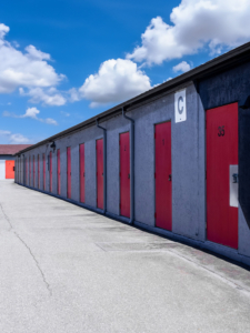 Storage area at Pacific Rim Storage in Victoria