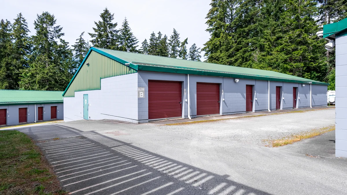 Pacific Rim Storage self-storage facility on Salt Spring Island, BC, view 2
